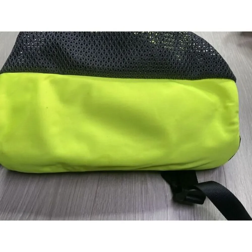 Lululemon Backpack All Hours Highlighter Yellow Gym School 15